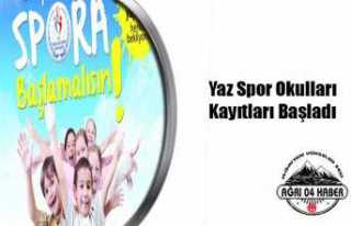 Ağrı da Spor Yapma Zamanı