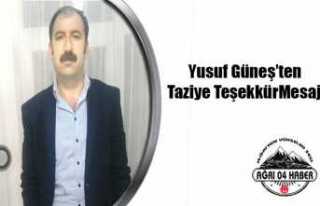 Taziye Teşekkür Mesajı