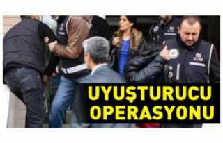 Ağrı da Uyuşturucuya  10 Tutuklama