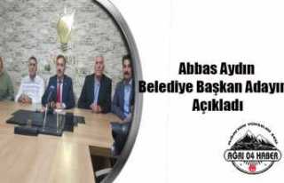 Abbas Aydın Gündem Dışı Konuştu