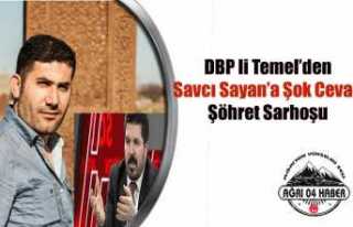 DBP'li Temel ''Savcı Sayan'a...