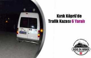 Ağrı da Trafik Kazası