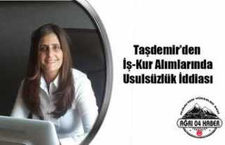 Taşdemir'den İş Kur Alımlarında Torpil İddiası