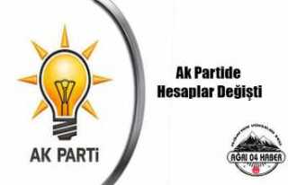 Ağrı da Hesaplar Değişti