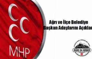 Ağrı MHP Adaylarını Açıkladı