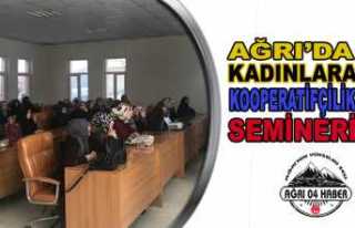 Belediyeden Kadınlara yönelik Kooparatifcilik Semineri.