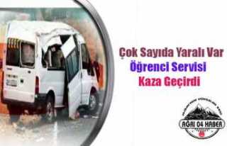 Öğrenci Servisi Kaza Yaptı: Çok Sayıda Yaralı...