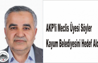 Ağrı da AKP li Encümen Kayyum'u Sordu