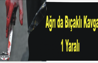 Ağrı da Bıçaklı Kavga