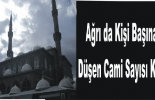 Ağrı da Camii İstatiği Açıklandı