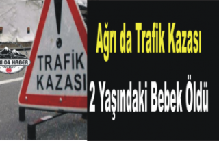 Ağrı da Kaza 1 Ölü