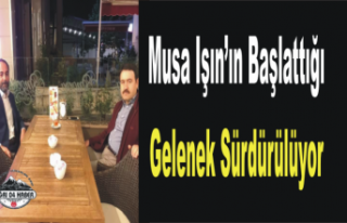 Işın’la Başlanan Gelenek Kaldığı Yerden