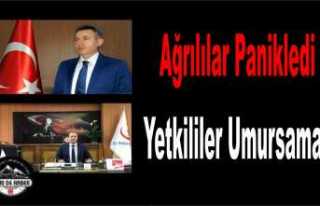 Ağrı da Corona Paniği Yetkililer Açıklama Yapmıyor