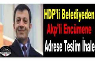 HDPli Başkan'dan Akp li Encümene İhale Kıyağı