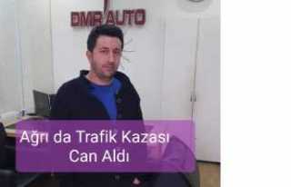 Ağrı da Trafik Kazası 1 Ölü