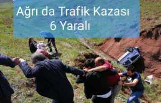 Ağrı da Trafik Kazası