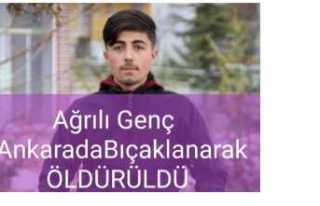 Ağrılı Genç Bıçaklanarak Öldürüldü