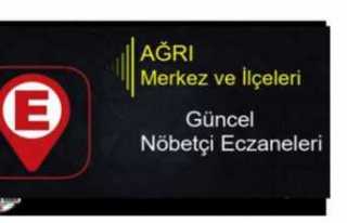 Ağrı Nöbetçi Eczaneler (28 Haziran 2020)