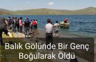 Ağrı da Bir Genç Boğularak Öldü