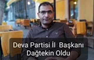 Ağrı da Deva Partisi Dağtekin'e Emanet