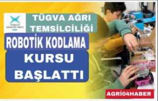 Ağrı TÜGVA'dan Kodlama Eğitimi