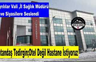 Ağrılılar Sağlıklı ,Sağlık Hizmeti İstiyor