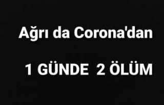 Ağrı da Corona'dan 2 Ölüm Gerçekleşti