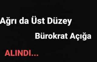 Ağrı da Üst Düzey Bürokrat Açığa Alındı