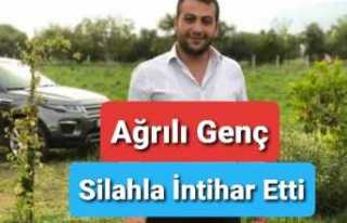 Ağrılı Genç Silahla İntihar Etti