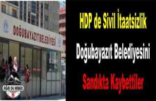 HDP Doğubayazıt Belediyesini Sandıkta Kaybetti