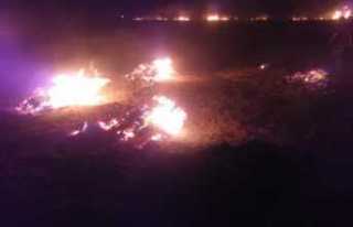 Manisa'ya Meteor Düştü Yangın çıktı