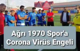 Ağrı 1970 Spor'da Covid-19 Şoku