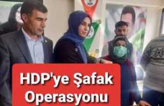 Ağrı'da HDP'ye Operasyon, Gözaltılar...