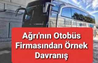 Ağrı'nın Otobüs Firmasından İzmir'e...