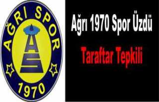 Ağrı 1970 Spor'a Taraftar Tepkisi