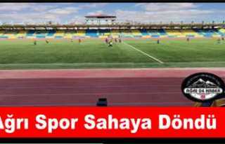 Ağrı 1970 Spor İdmana Çıktı