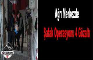 Ağrı da KCK Operasyonu