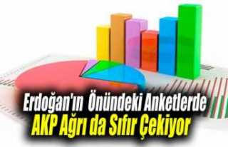 Anketlerde Ak Parti Ağrı'da Sıfır Çekiyor