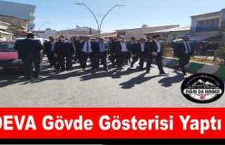 Deva'nın Taşlıçay Kongresi Gövde Gösterisine...