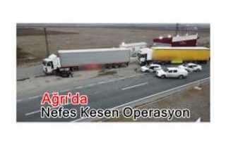 Ağrı da Nefes Kesen Polis Operasyonu