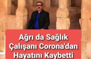 Ağrı da Sağlık Çalışanı Corona'dan Vefat...