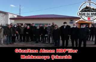 Ağrı'da Gözaltına Alınan HDP'liler...