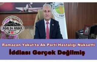 Eleşkirt Belediyesinde Ak Parti Hastalığı Nüksetti