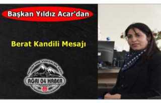 Başkan Acar'dan Kandil Mesajı