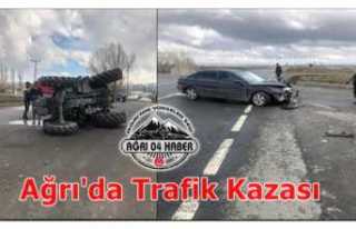 Ağrı'da Trafik Kazası