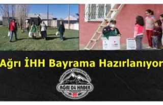 Ağrı İHH Bayrama Hazırlanıyor