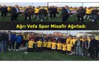 Ağrı Vefa Spor ASKF'yi Misafir Etti