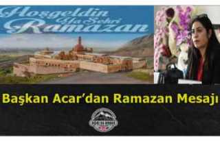 Başkan Acar’dan Ramazan Mesajı
