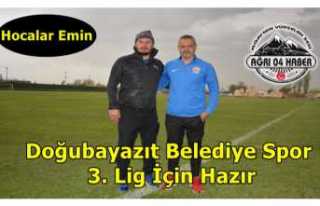 Doğubayazıt Belediye Spor Emin Adımlarla 3.Lig...