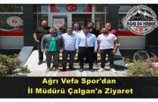 Ağrı Vefa Spor'dan Hayırlı Olsun Ziyareti